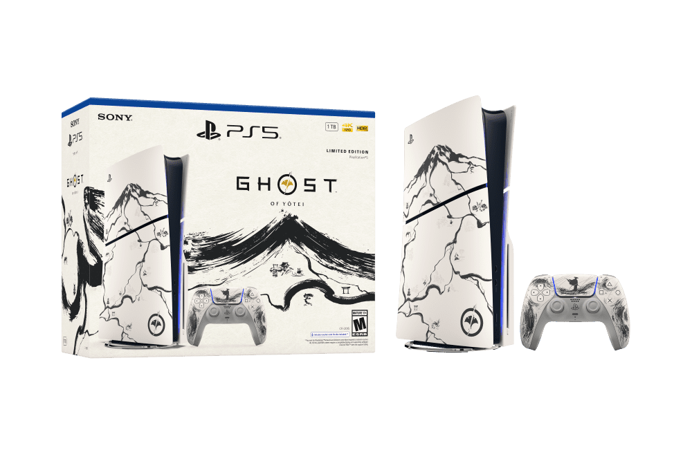 PlayStation®5 Console – Ghost of Yōtei Black Limited Edition