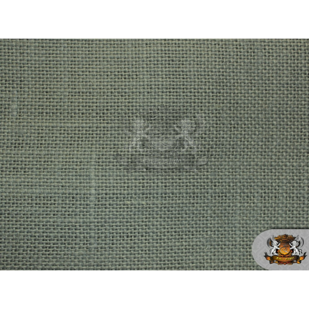 Burlap Jute GREY Fabric / 58" Wide / Sold by the yard