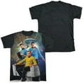 thumbnail image 2 of Star Trek Men's  Kirk Spock Mccoy Sublimation T-shirt White, 2 of 4