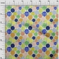 thumbnail image 3 of oneOone Cotton Cambric Gamboge Yellow Fabric Kids Ballon With Stripe Craft Projects Decor Fabric Printed By The Yard 56 Inch Wide, 3 of 4