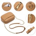 thumbnail image 4 of Falan Mule Crossbody for Women Small Leather Handbag Shoulder Purse with Chain Strap, 4 of 6
