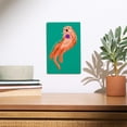 thumbnail image 2 of Lush Environment Collection, Sea Otter, All Play All Day, Contour Birch Wood Wall Sign (6x9 Rustic Home Decor, Ready to Hang Art), 2 of 5