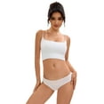 thumbnail image 4 of DARING DIVA Women's Underwear Hipster Soft Panty Available in Plus Size XL Beige, 4 of 6