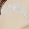 thumbnail image 3 of Crewneck Sweatshirt for Women Mama Letter Print Sweatshirt Oversized Pullover Loose Lightweight Long Sleeve Tops, 3 of 4