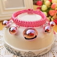 thumbnail image 6 of Fairnull Cute Fashion Adjustable Nylon Dog Puppy Big Bells Collar Necklace Pet Supply, 6 of 9