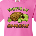 thumbnail image 4 of Inktastic Turtle-ly Adorable Cute Turtle Youth T-Shirt, 4 of 5