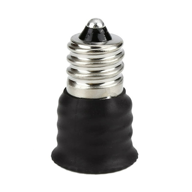 Amdohai E12 To E14 Socket Light Lamp Adapter Converter Holder L-ED