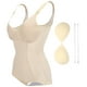 thumbnail image 2 of Sujetador inalámbrico para mujer, ropa moldeadora, adelgazante, moldeador de cuerpo, Body de cuerpo completo transpirable (color de piel), 2 of 8