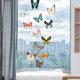 thumbnail image 2 of 24 pegatinas anticolisión para ventanas de mariposas anchas, pegatinas para ventanas, pegatinas antipájaros a prueba de polvo para evitar golpes de pájaros en puertas y ventanas, 2 of 5