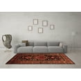 thumbnail image 3 of Ahgly Company Indoor Rectangle Persian Brown Traditional Area Rugs, 5' x 7', 3 of 4