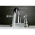 thumbnail image 3 of Fauceture FSY7611AL English Classic 4 in. Centerset Bathroom Faucet with Retail Pop-Up, Polished Chrome, 3 of 5