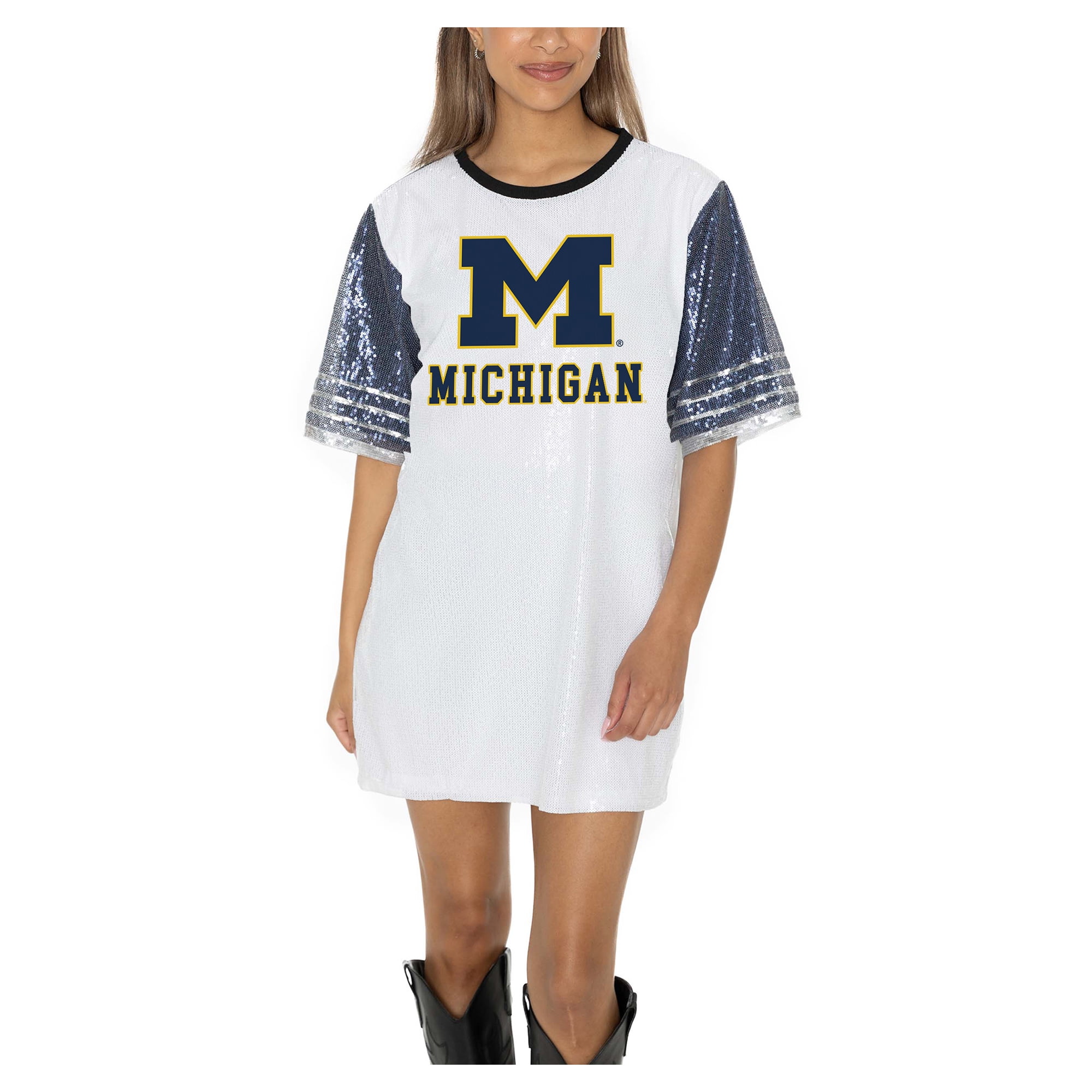 Women's Gameday Couture White Auburn Tigers Full Sequin Jersey Dress -  Walmart.com