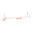 thumbnail image 2 of Gnmfd Floating Wall Shelves, Modern White Picture Shelf for Living Room, Bedroom, and Kitchen, Wall-Mounted Storage for Photos and Decor, Sleek and Minimalist Home Organizer, 2 of 2
