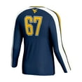thumbnail image 3 of Unisex GameDay Greats Navy West Virginia Mountaineers #67 Lightweight Volleyball Fashion Jersey, 3 of 3