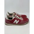 thumbnail image 3 of New Balance 220 Sneakers Mens 10.5 Red Suede Retro Running Shoes Trainers, 3 of 5