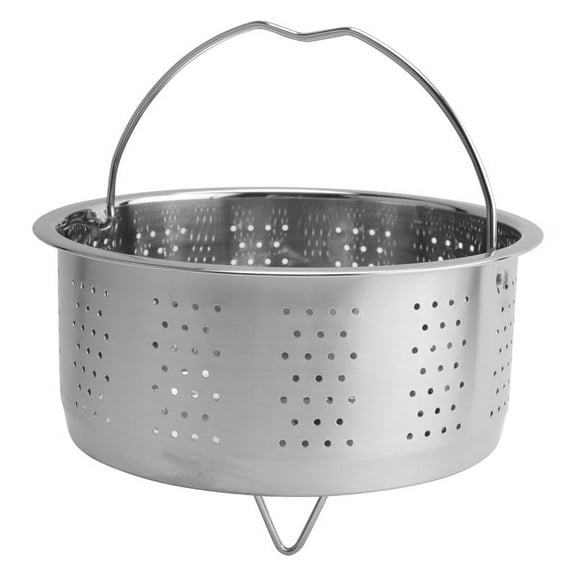 Stainless Steel Steamer Basket Rice Cooker for Instant with Handle Pressure