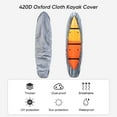 thumbnail image 2 of Kayak Cover,Waterproof Cover Duty Canoe Cover Heavy Duty Canoe Buckle Waterproof Sun Twirltide Cover 420d With Boat Cover Windproof Canoe Boat Cover Indoor And Cover Windproof Indoor, 2 of 7