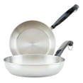 thumbnail image 1 of Juego de sartenes Farberware Classic de acero inoxidable de 21 cm y 25 cm, 1 of 6