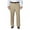 British Khaki, variant on Haggar Men's Big & Tall Cool 18® Solid Pleat Front Pant Classic Fit 41714529498