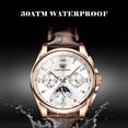 thumbnail image 4 of New Mens Watches CAREKISO Top Brand Leather Waterproof Luminous Sport Date Quartz Watch For Men Relogio Masculino Gift, 4 of 5