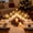 C, variant on Christmas Candle Arch Light, LED Candle Bridge Table Centerpiece, Festive Holiday Tabletop Decoration For Home Dining & Fireplace Mantel