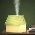 thumbnail image 3 of KAIYANG Humidificadores con luz LED - Humidificador pequeño USB con forma de casa para el hogar Luz de noche LED - Humidificador de mesa con elemento de filtro de alta densidad, 3 of 5