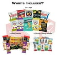 thumbnail image 2 of Snack BOX Gluten Free Healthy Care Package (34 Count) Final Exams, Graduation, Mothers Day, College, Students, Exams, Gift Baskets, Birthday, Office, Over 3 LBS of Variety Pack Chips, Popcorn, Bars., 2 of 5