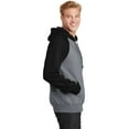 thumbnail image 3 of Sport-Tek ® Raglan Colorblock Pullover Hooded Sweatshirt. ST267, 3 of 6