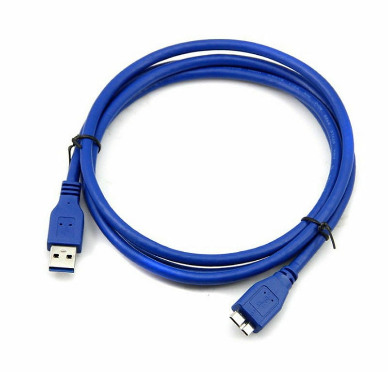 USB 3.0 Micro Cable A to Micro B For Elements Hard Drives, Seagate