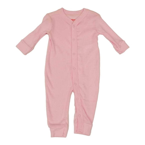 Mameluco Baby Creysi Niña Diseño Liso Rosa 1 Pieza Talla 24 M