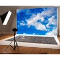 thumbnail image 1 of BSDHOME 7x5ft Photography Backdrop Blue Sky and White Cloud Nature Landscape Photo Background Backdrops, 1 of 4