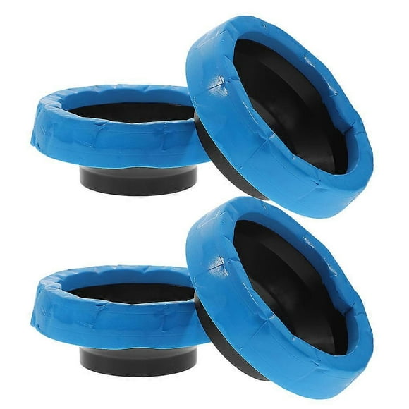 Bathroom Toilet Sealing Gaskets Toilet Repair Kit Practical Design 11.50X11.50X5.00CM 4Pcs