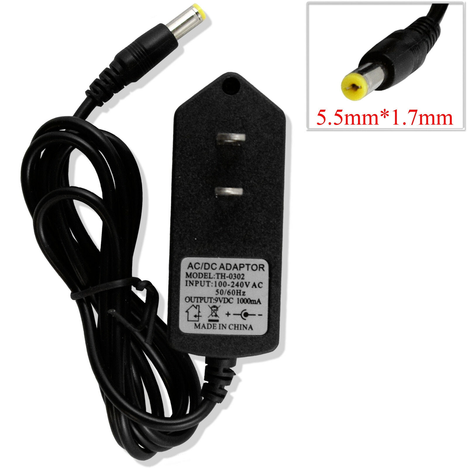 ~ side Romantik lektie AC Adapter For Casio CTK-510 CTK-511 CTK-519 CTK-520L Keyboard Power  Charger New - Walmart.com