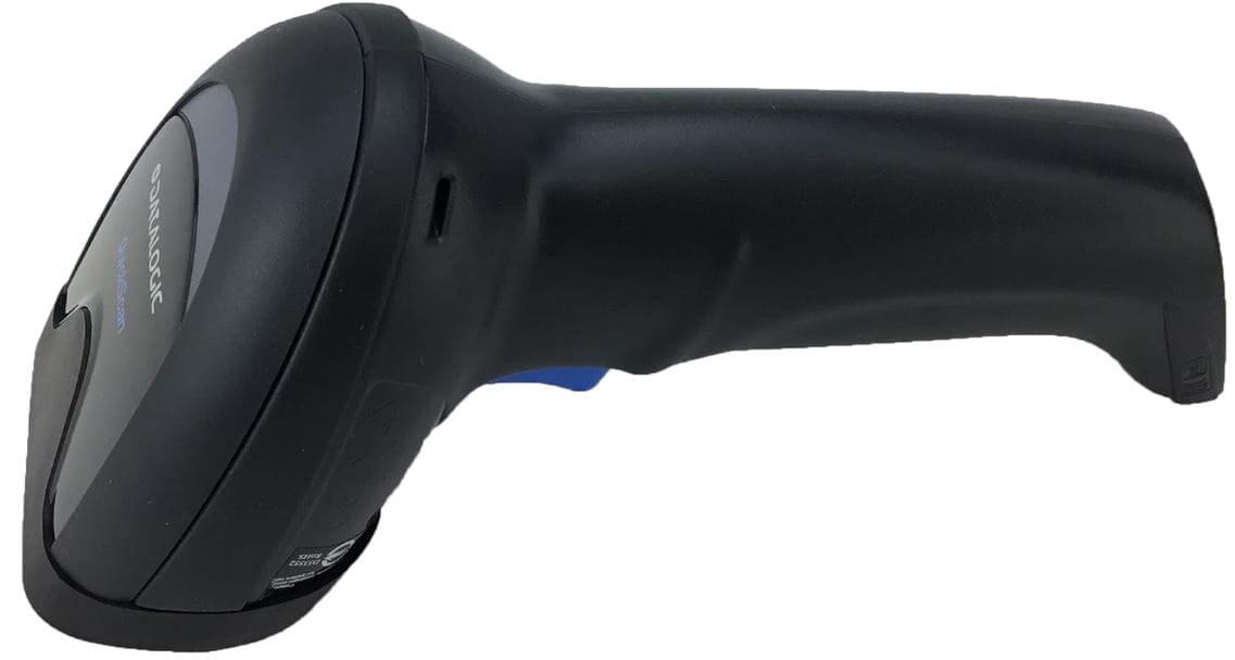 Datalogic QuickScan QD2590-BK Corded Handheld Omnidirectional 2D Area Imager Barcode Scanner, Black, Reads 1D/2D & Postal Codes, USB/RS232/Keyboard Wedge, Cable Not Included