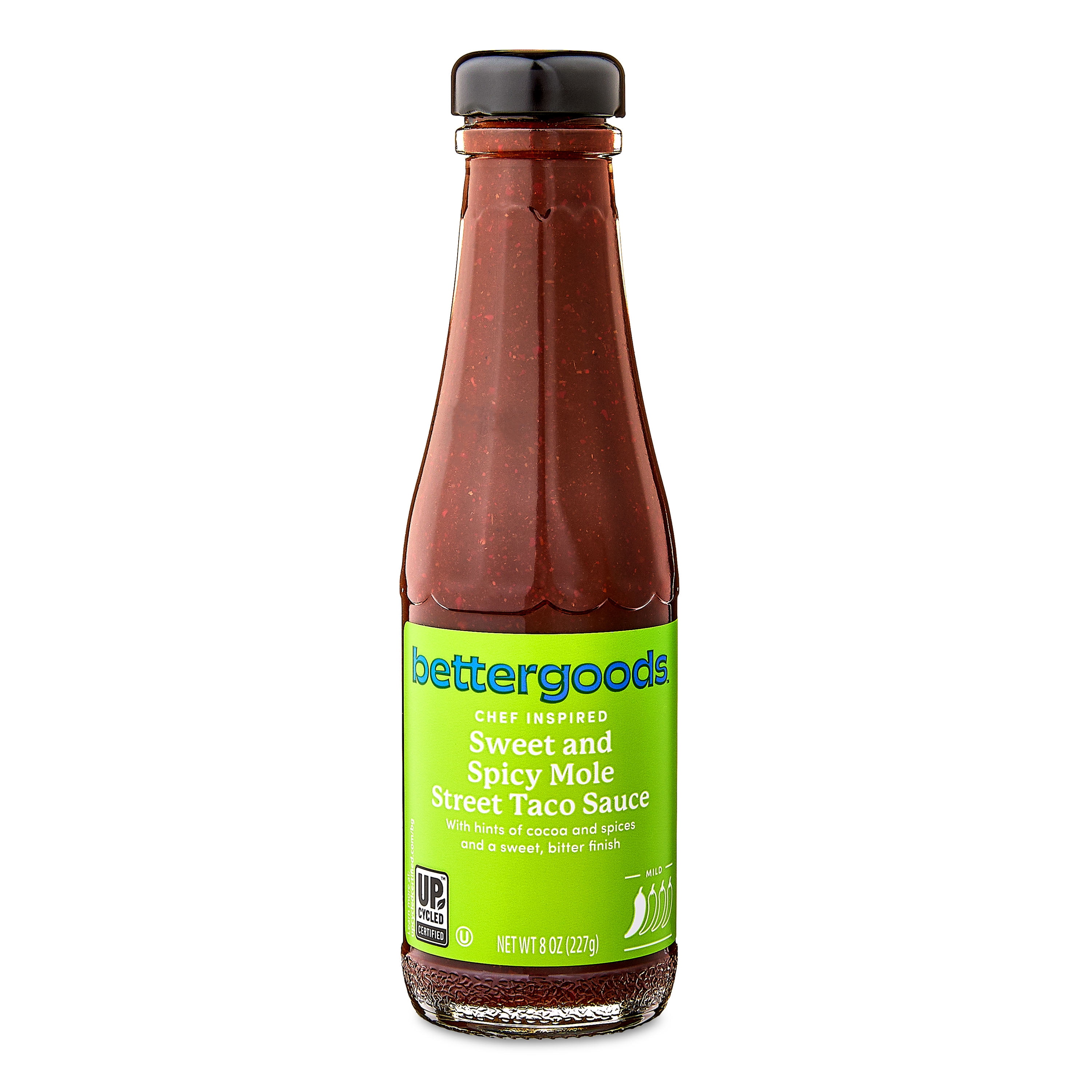 (4 pack) bettergoods Sweet and Spicy Mole Street Taco Sauce, 8 oz