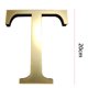 thumbnail image 5 of Letras Inglesas Pegatinas Pared 20 Cm Calcomanías 3d Acrílico para Del (t), 5 of 9