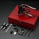 thumbnail image 1 of Abridor de botellas de vino, traje de cabeza de conejo, caja de regalo, caja de cuero, caja de madera, caja de madera de nueve piezas, juego de vino en forma de conejo, traje, 1 of 3