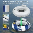 thumbnail image 3 of GoSports WOVN River Tube with Premium Canvas Cover - Heavy Duty Float for Rivers, Lakes, & Pools - Lido, 3 of 6