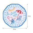 thumbnail image 3 of Plato Way to Celebrate Redondo de Melamina con Borde Ondeado para Alimentos, 3 of 4