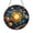 Stained Glass 5.9 Inch, variant on Solar System Glass Window Hanging – Space Theme Decorative Art