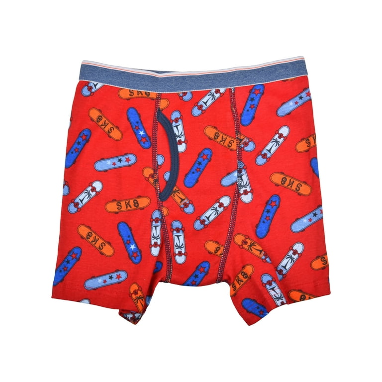 Wonder Nation Boys 5 Pack Boxer Briefs Underwear Small & 5 Pair No Show  Socks