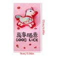 thumbnail image 6 of Chinese New Year Red Envelopes, Year of the Horse 2026 Lucky Money Envelopes for Chinese New Year, Lunar New Year Envelopes Decorations Chinese New Year Gifts, 6Pcs-H, 6 of 6