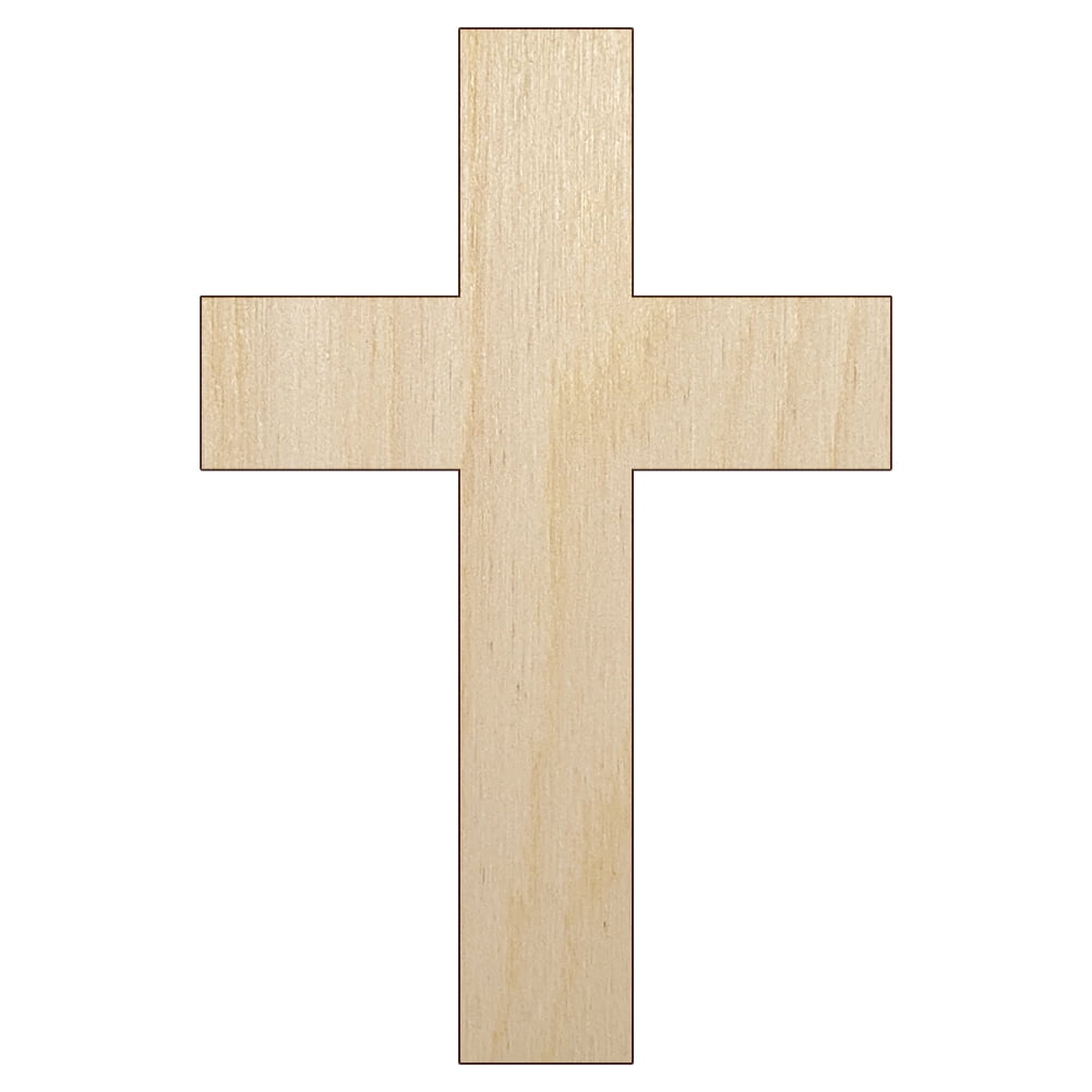 BestPysanky Blank Unfinished Wooden Cross 9.5 Inches