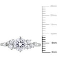 thumbnail image 3 of Created Forever Women's 1 1/4 CT Lab Created Diamond 14K White Gold Bridal Ring (G-H, VS1-VS2), 3 of 10