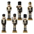 thumbnail image 5 of Mlless 36*10*8CM Nutcracker Ornaments Wooden Christmas King Conscripts Doll Toy Nutcracker Desktop Ornaments Christmas Decoration, 5 of 6