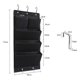thumbnail image 5 of Hanging storage shelf - Fabric wardrobe organizer with 4 compartments, 5 of 5