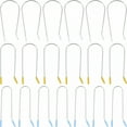 thumbnail image 5 of VANIDO 24Pcs Hot Curler Clips Replacement for 0.75-1.5 inch Rollers (S/M/L 8Pcs each) (2.95X1.38X0.08Inch), 5 of 7