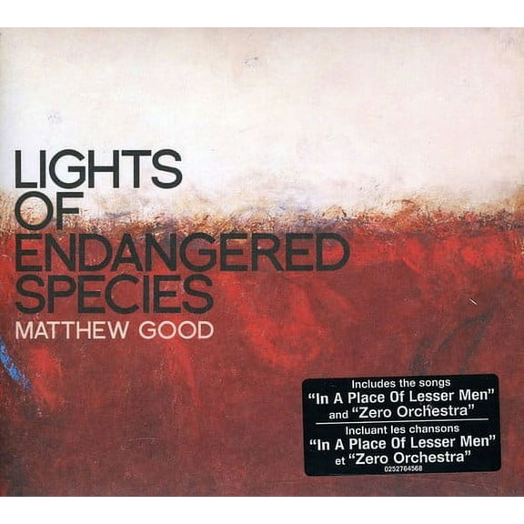 Matthew Good - Lights of Endangered Species - Music & Performance - CD