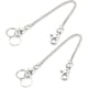 thumbnail image 1 of Llavero, 2 llaveros de bolsillo resistentes con cierre de langosta y 2 llaveros para llaves y carteras, 1 of 5
