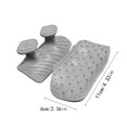 thumbnail image 2 of Black Silicone Palm Support Pads For Fitness Workout Gym Exercises - With Non-Slip Silicone, Ergonomic Design, Shock Absorbing, Breathable, Comfortable Fit, Reinforced Protection,, 2 of 5